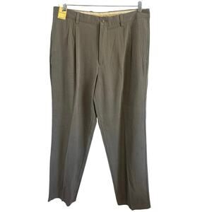 Tommy Bahama NWT Grayston Silk Rayon Trousers Dress Pants Sz 38x34 Gray